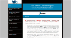 Desktop Screenshot of nmpalatefeesettlement.com